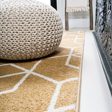 Tumbling Blocks Modern Geometric Area Rug 2